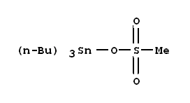 Molecular Structure of 13302-06-2 (tributylstannyl methanesulfonate)